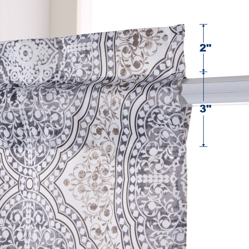Ramgan Room Darkening Curtain Pair, 33" W x 60" L