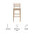 Clarke Solid Wood Counter & Bar Stool-1749584766-1749584764