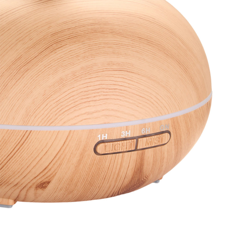 Wood Grain Ultrasonic Essential Oil Diffuser