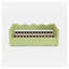 Canapé-lit convertible avec port USB, futon pliant une place pour petits espaces, salon et chambres d'amis, tissu blanc et vert avec structure en métal