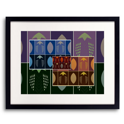 Quartiers par Kevin Quinn - Art encadré
