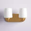 Éclairage pour meuble-lavabo à 2 lumières à intensité variable Windom-701543436-701543408