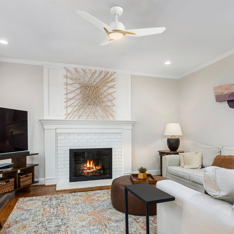 44'' Ceiling Fan with LED Lights