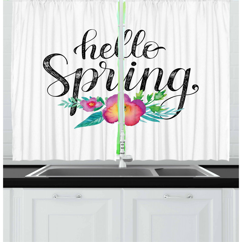 Tailored Kitchen Curtain