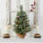 Snow Tipped Pine and Berry Artificial Christmas Tree