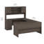 Aralee 65W U Shaped Desk with Hutch-1290712746