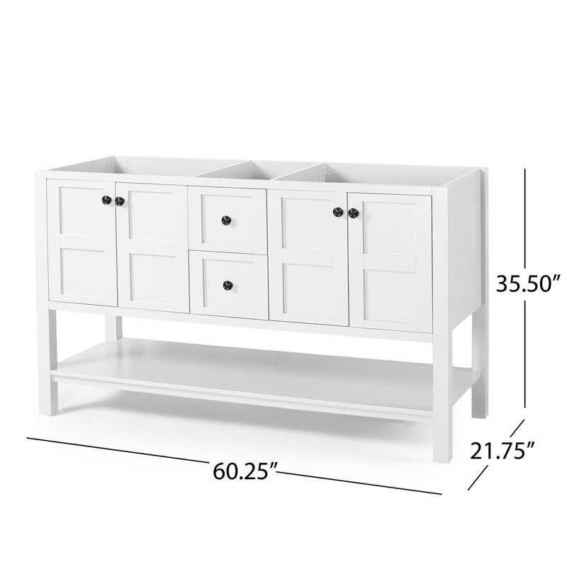 Armoire 60 po, Blanc