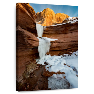 Alvord Frozen Waterfall
