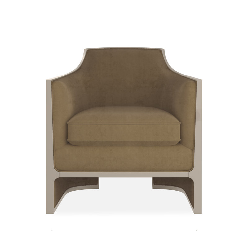 The Cat's Meow Chair, Brown Velvet