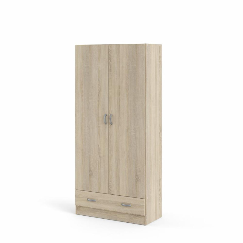 Bheema 2 Door Manufactured Wood Wardrobe