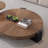 Kerween Atreu Modern Handmade Nesting Solid Wood Coffee Table, Round(Set of 2)