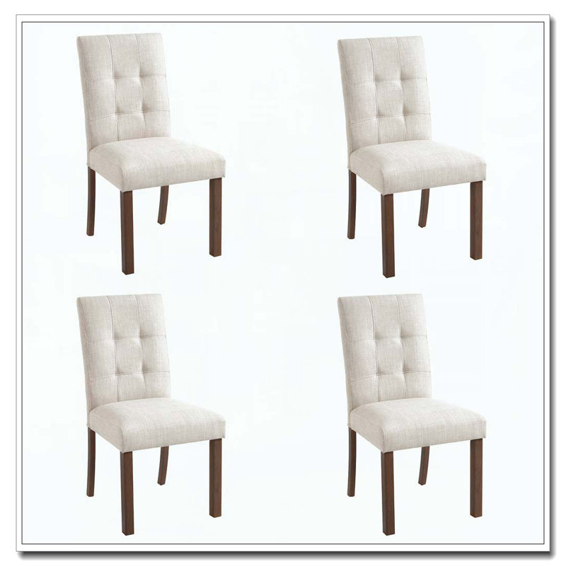 Ensemble de chaises de salle à manger en bois, Noyer