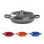 Living And Home Cast Iron Round Dutch Oven-123286308-123286306
