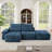Modular Sectional Sofa Couch No Assembly Required-431417140