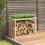 108cm W Solid Wood Log Rack-303882478