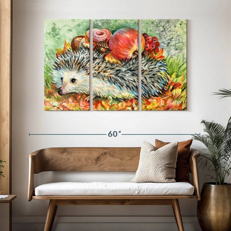 Brampt Hedgehog, 32" H x 50" W