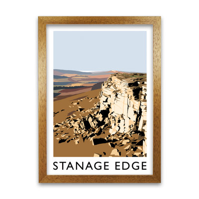 Stanage Edge 1 Piece Single Picture Frame Wall Art