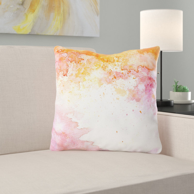 Housse et insert de coussin carré Keewatin, Microsuède, Intérieur