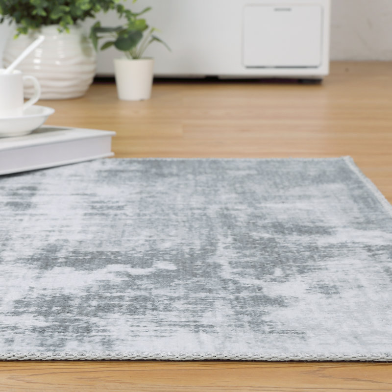 Modern Machine Washable Area Rug Abstract Non Slip Rugs for Living Room Bedrooms Foldable Rugs for Playroom Office Kitchen Rugs