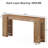 70.9" Farmhouse Console Table-906729992