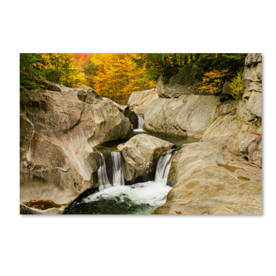 Cliffton «Fall at the Falls», reproduction de photo sur toile tendue