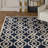 Daphne Hand Tufted Performance Geometric Rug-24292709