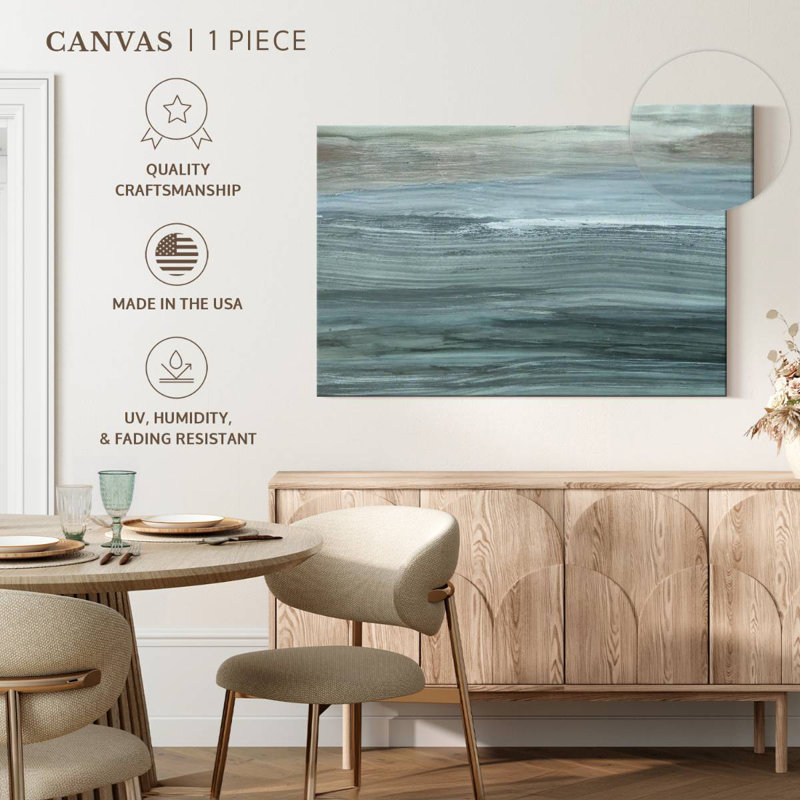 Avery Solemn Shoreline, 34" H x 51" W