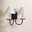 Steel Candle Wall Light-1879456831