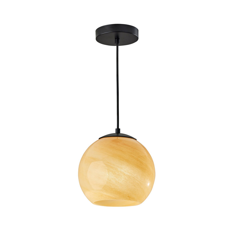 Luminaire suspendu sphère 1 lumière Dounia