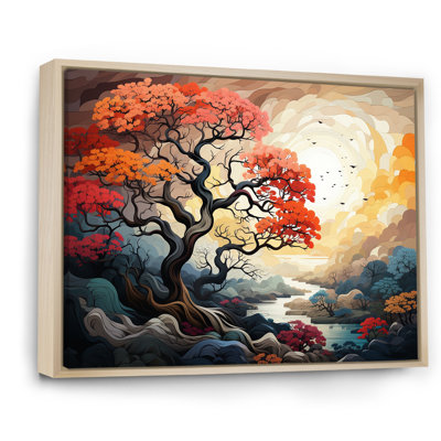 " Fauvist Awakening Of Oak Tree "