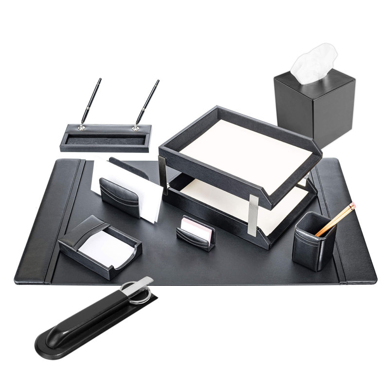Ensemble d'organisation de bureau Cateria, Argent