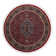 Round Oriental Wool Hand Woven Area Rug