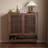 Retro large storage shoe cabinet