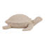 Sculpture décorative en résine de tortue de mer avec texture sable pour la décoration intérieure