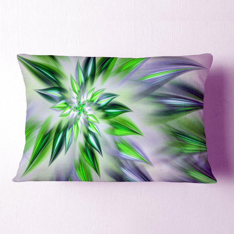 Coussin lombaire floral exotiques de pétales