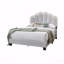 Cadre de lit plateforme tapissier en laine grand DEL, motif floral-1322470168