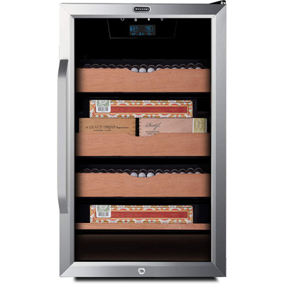 Whynter 4.2 cu. ft. Cigar Cabinet Cooler Humidor with Built-in Heating & Cooling System