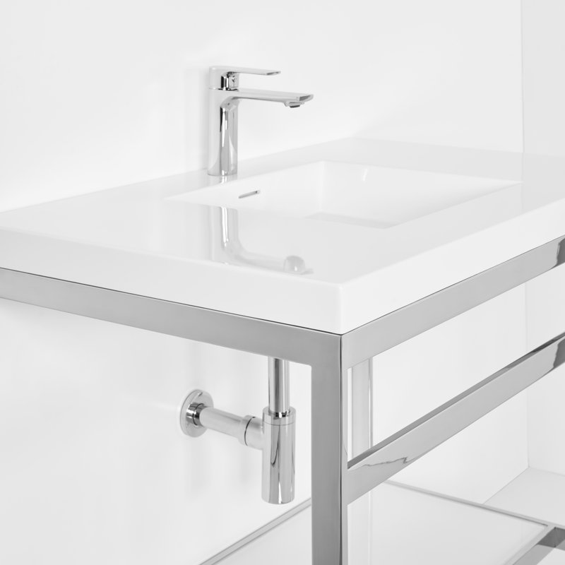 C 36.25" Single Bathroom Vanity Set with Mirror