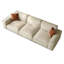 Coussin modulaire 100% polyester crème-1805622619