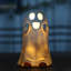 Figurine fantôme d'Halloween à DEL 6 po