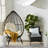 Dixion Teardrop Patio Chair with Cushions