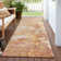 Machine Washable Indoor/Outdoor Claudian ACN1234 Salmon Rug