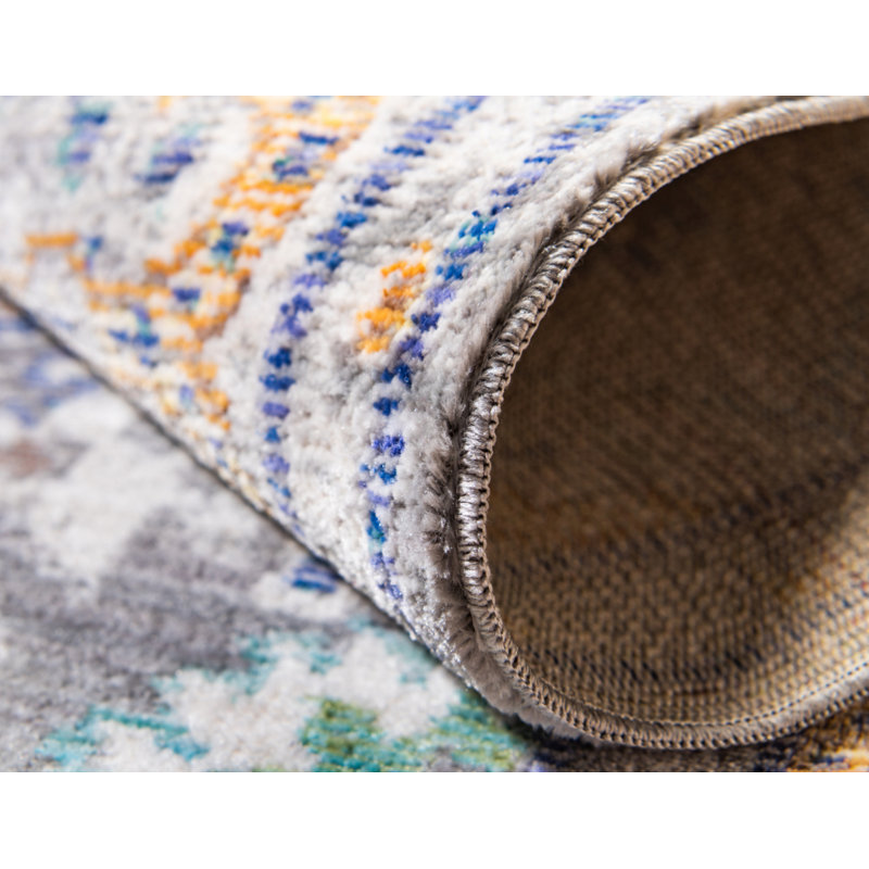 Glasser Oriental Indoor Rug, Round 8'