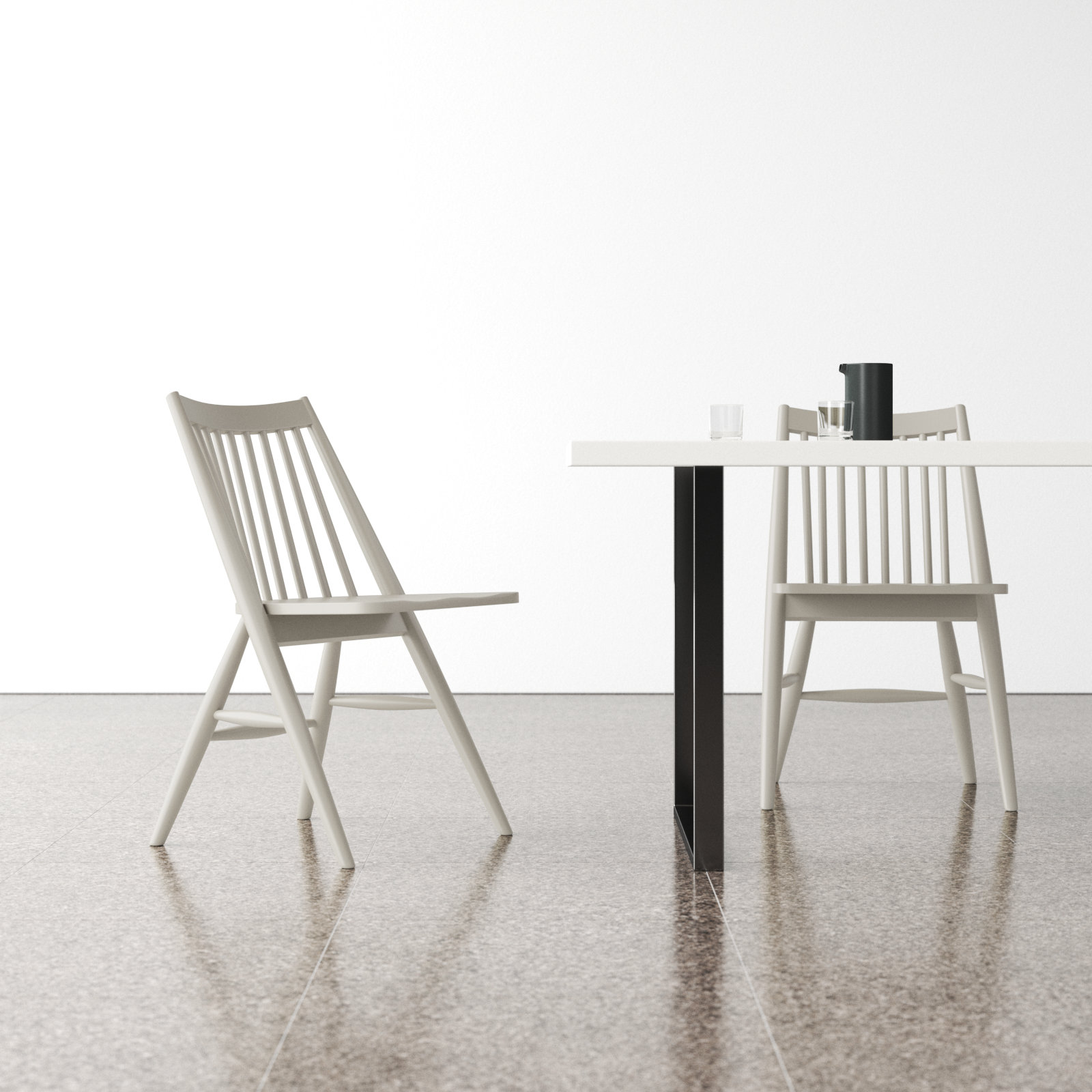 Kloss Dining Chair, Gray
