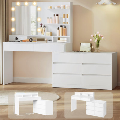 Dressing Table with Mirror