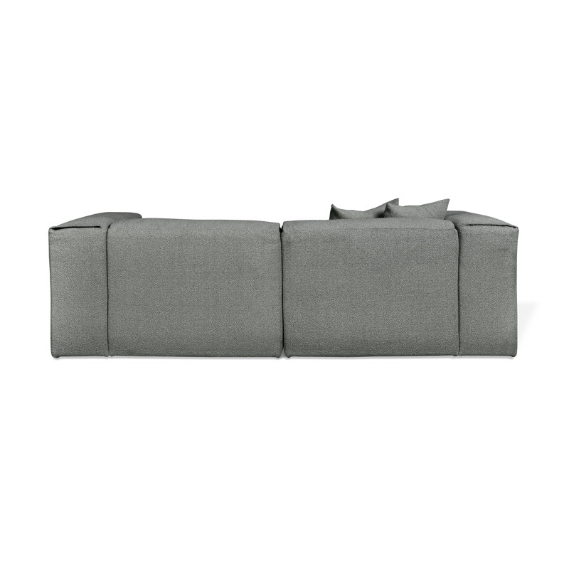 Nest Modular 3-PC Sectional, Scoria Boucle