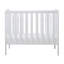 Coleby Space Saver Cot and All Seasons Premium Pocket Sprung Mattress  - White