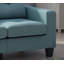 Canapé modulable deux places en tissu Swansea Teal-1952054053