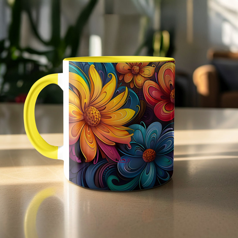 Mug, Yellow
