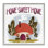 Giclée encadrée Sweet Home Mushroom Cottage, design par Sarah Hickman